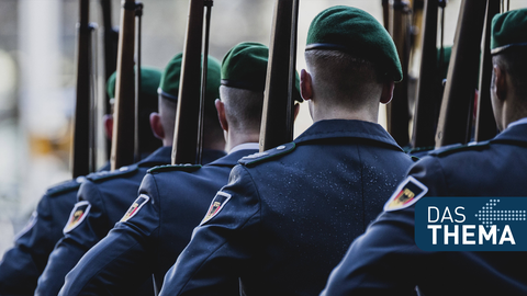 Soldaten des Wachbataillon der Bundeswehr