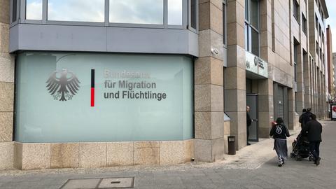 Das Bundesamt für Flüchtlinge und Migration in Berlin