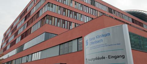 Außenansicht der Sana-Kliniken in Offenbach