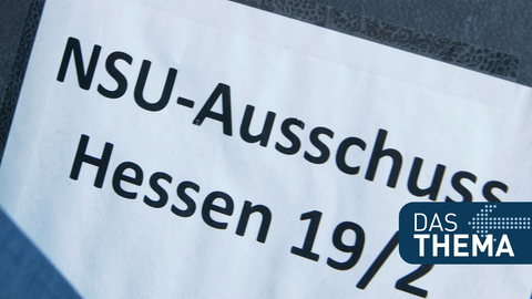 Ordner mit der Aufschrift "NSU-Ausschuss Hessen 19/2"