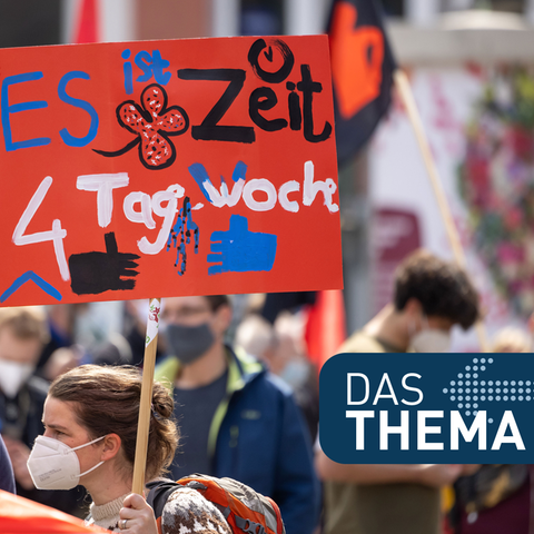 Demo für die Vier-Tage-Woche