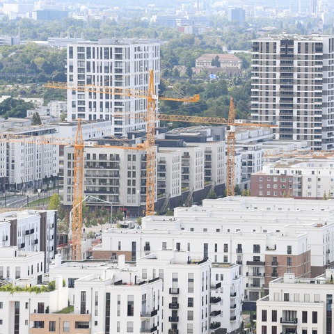 Neue Wohnungen im Europaviertel in Frankfurt