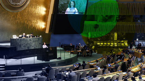 Annalena Baerbock spricht vor den Vereinten Nationen