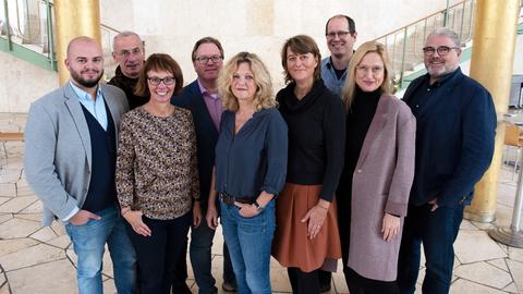 Lehrermangel Rechercheteam (von links: Frederik von Castell, Jens Borchers, Petra Boberg, Andreas Rippl, Sabine Mieder, Anne Baier, Henning Steiner, Brigitte Kleine, Stefan Bücheler. Nicht im Bild: Nasir Mahmood, Sven-Oliver Schibat und Christina Sianides