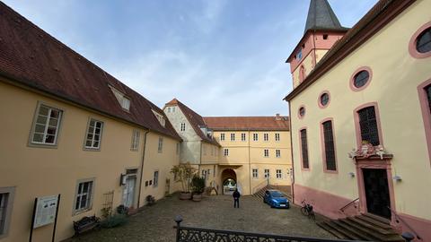 Innenhof Rathaus Bad König