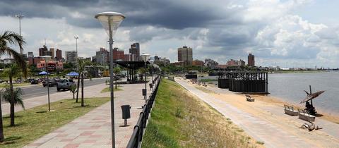 Die paraguayische Hauptstadt Asuncion
