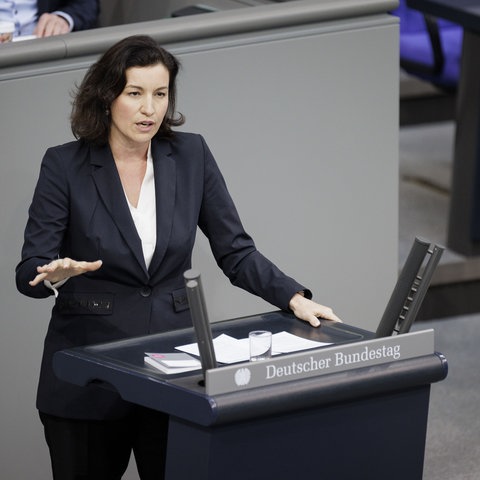 Dorothee Bär ist stellvertretende Fraktionsvorsitzende der CDU/CSU-Bundestagsfraktion für Familie und Kultur