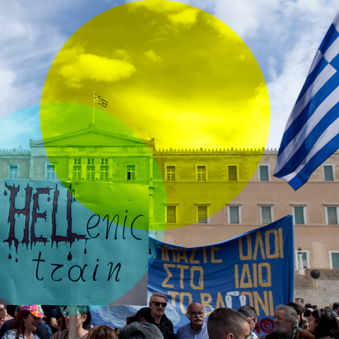 Proteste vor dem Parlament in Athen nach dem Zugunglück
