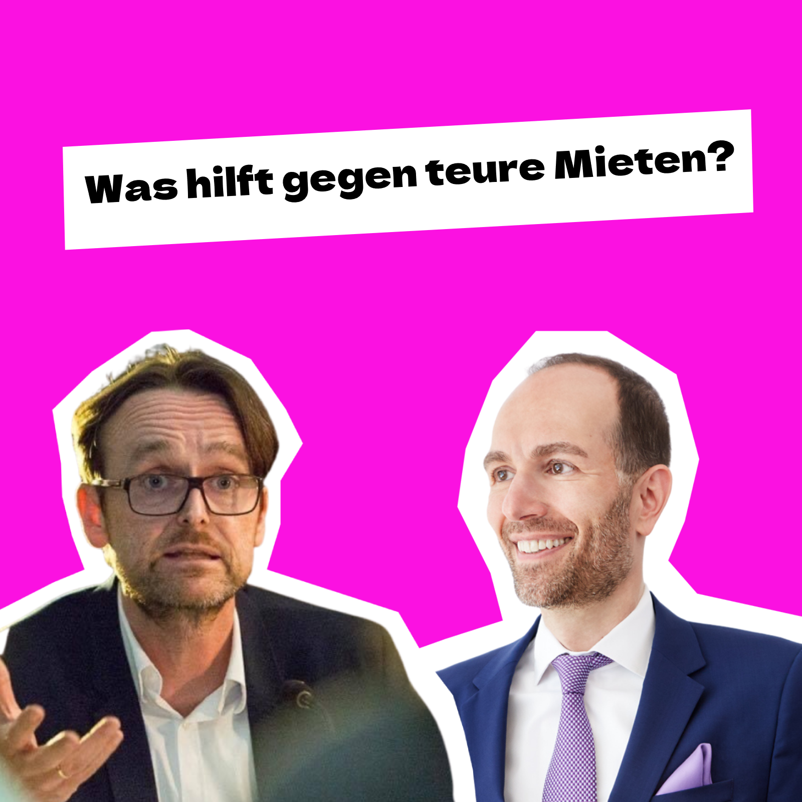 Jürgen-Michael Schick und hr-iNFO-Redakteur Oliver Günther