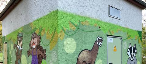 Graffitis in Hanau