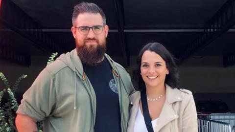 Janina und ihr Stammzellenspender Thomas