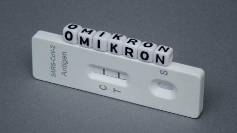 Symbolbild Omikron-Variante