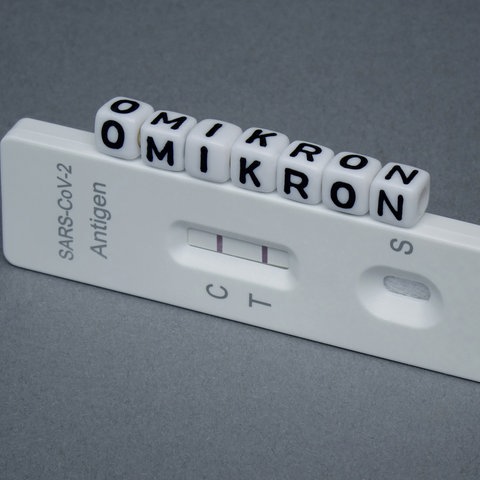 Symbolbild Omikron-Variante