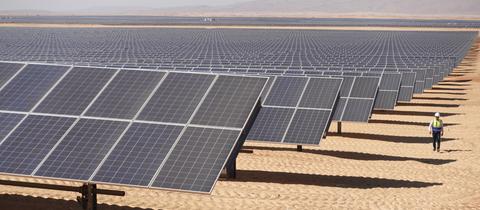 Solarpark Benban in Ägypten