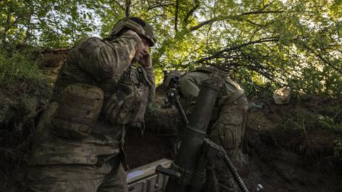 Soldaten der ukrainischen Armee