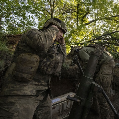 Soldaten der ukrainischen Armee