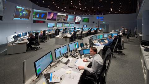 ESOC Kontrollzentrum 