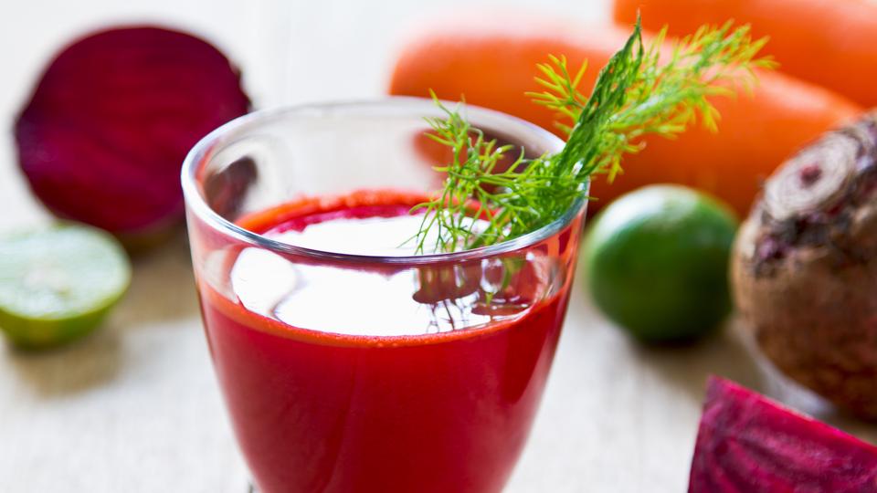 Smoothie, rot